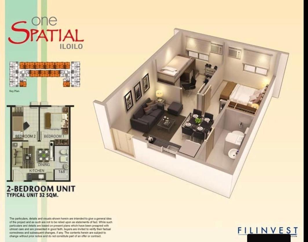 One Spatial Two Bedroom Condominium Unit With Pool And Gym Free Netflix And Wifi อีโลอีโลซิตี้ ภายนอก รูปภาพ